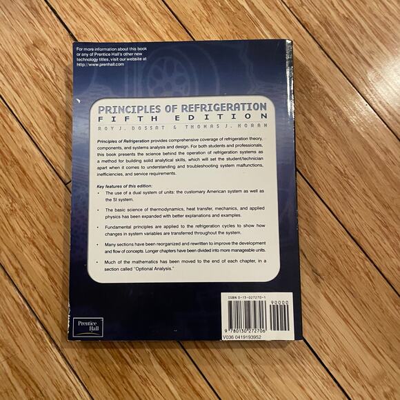 Principles Of Refrigeration Fifth Edition manual guide hvac - Picture 4 of 5